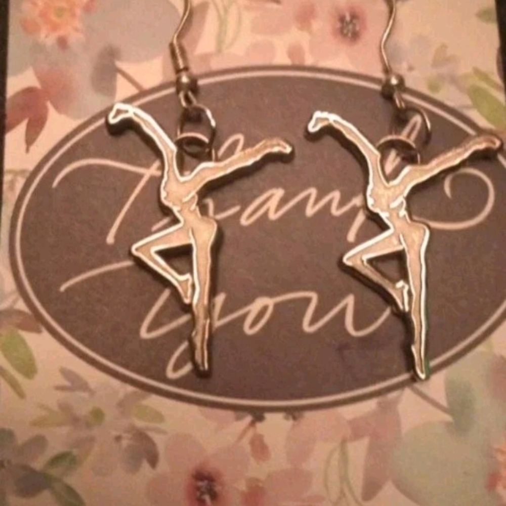 Silver Firedancer Earrings